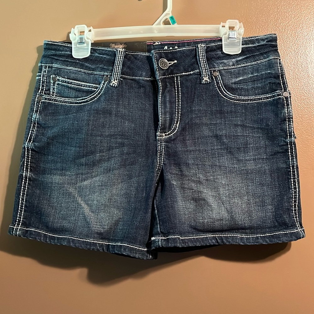 Wrangler blue jean shorts